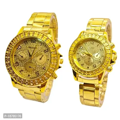 Artificial Diamonds Gold Cartier Luxury Round Diamond Watch, Square Model  Watch at Rs 1150000 in Jamnagar