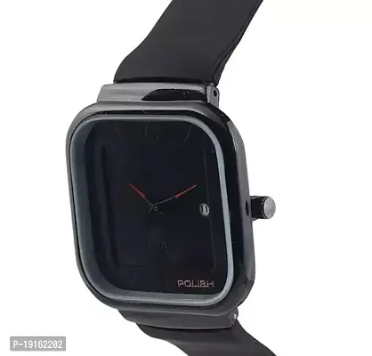 Polish watch black online