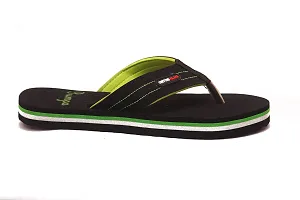 NA 01 PUMPA Slipper Ortho Care Orthopedic and Diabetic Super Fit Comfort Doctor Slipper, Dr. Slipper, Flip-Flop, Cushion, Slides and House Slipper for Men's and boys (Black Green, numeric_9)-thumb3