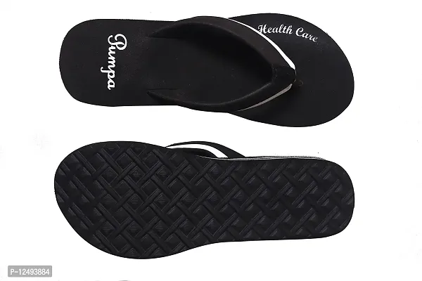 UA-03 Three layer PUMPA EXTRA SOFT Women's Care Orthopedic and Diabetic Flip flops and House Slippers for Women?s and Girl?s with Awesome look and comfort with three Layers-thumb4