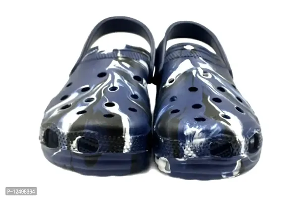 Cr 02 Militry Printed Clogs for Mens and Boys (White Navy, Numeric_9)-thumb5