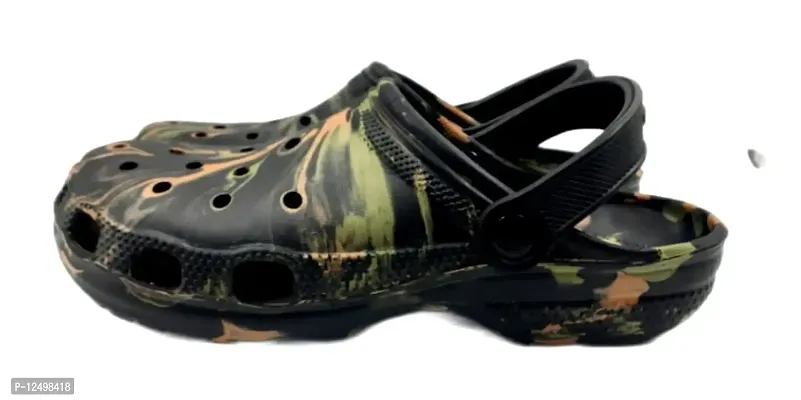 Cr 02 Militry Printed Clogs for Mens and Boys (Black MHD, Numeric_7)-thumb4