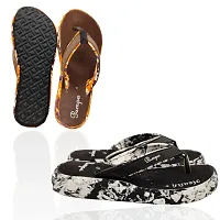 Luxurious Soft Ortho Slippers for Girls, Ladies, and Women - Unmatched Comfort and Style 2 PAIRS COMBO-thumb3