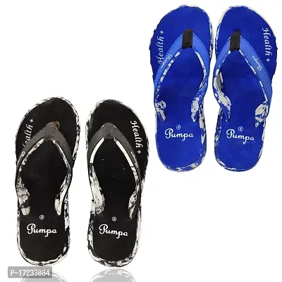 Luxurious Soft Ortho Slippers for Girls, Ladies, and Women - Unmatched Comfort and Style 2 PAIRS COMBO-thumb4