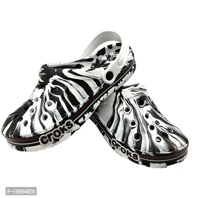 Stylish White, Black, and Multi-Colour Clogs for Ultimate Comfort and Chic Style clogs 04 white blk