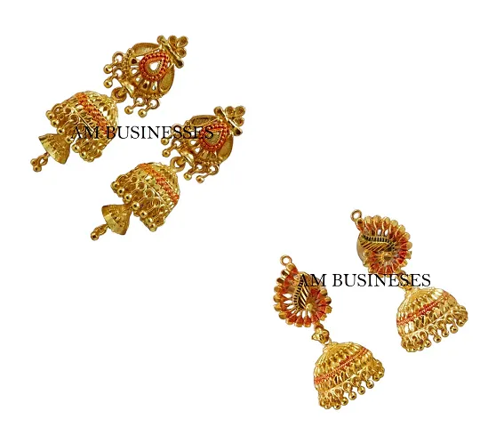 Elegant Earrings for Women - 2 Pair