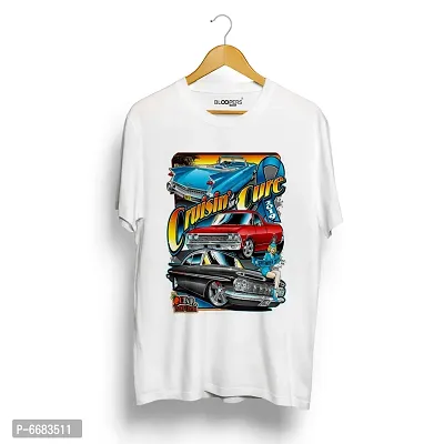 Stylish Cotton Printed Hot Big Graphic T-Shirt For Men-thumb0