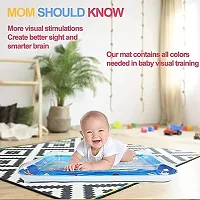 Tiny Souls Baby Kids Water Play Mat Toys Inflatable Tummy Time Leakproof Water Play Mat, Fun Activity Play Center Indoor and Outdoor Water Play Mat for Baby-thumb1