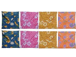 SSDN? Cotton Roti Cover/Chapati Cover/Traditional Roti Rumals (Assorted Color  Design) - Set of 8, Square-thumb3