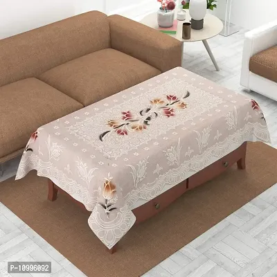SSDN Designer Centre Table Cover (Floral Brown) (Centre Table Cover)