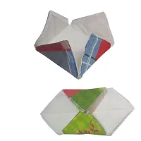 SSDN? Cotton Roti Cover/Chapati Cover/Traditional Roti Rumals (Assorted Color  Design) - Set of 5, Square-thumb2