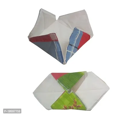 SSDN? Cotton Roti Cover/Chapati Cover/Traditional Roti Rumals (Assorted Color  Design) - Set of 5, Square-thumb3