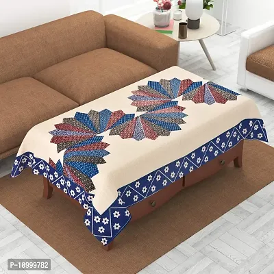 SSDN Designer Centre Table Cover (Printed Blue) (Centre Table Cover)-thumb0