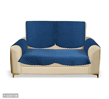 Fancy Velvet Sofa Cover With Arm 2 Seater Sofa Covers Set - 6 Pieces