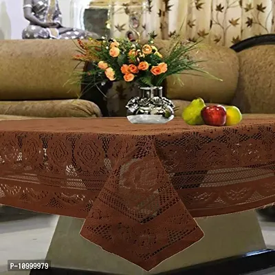 SSDN Designer Centre Table Cover (KURESHIYA Brown) (Centre Table Cover)-thumb2