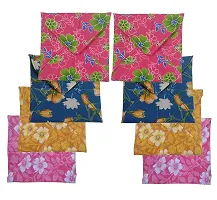 SSDN? Cotton Roti Cover/Chapati Cover/Traditional Roti Rumals (Assorted Color  Design) - Set of 8, Square-thumb2