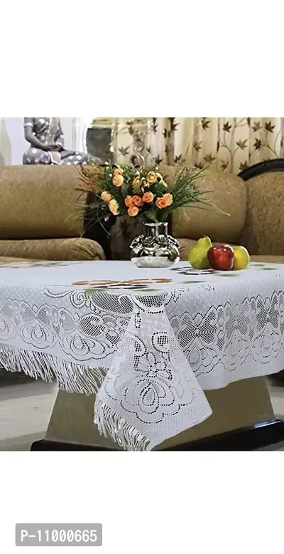 Advik Weaves 1 pcs Center Table Cover for 4 Seater-thumb3