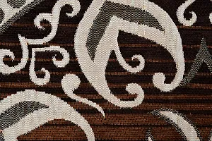 SSDN? Velvet Touch Living Room Carpet| Bedroom Carpet |Hall Carpet |Area Rug| Tapestry| Durries| Drawing Room Abstract Chenille Carpet -|60"" inch x 84"" inch |5 Feet x 7 Feet (Coffee)-thumb2