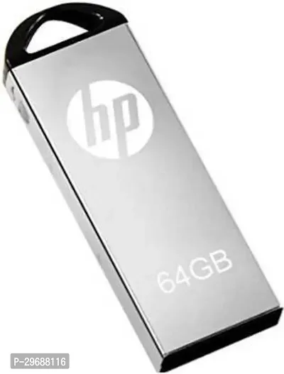 Hp V220 W 64 Gb Usb 2.0 /3.0 Metal Pendrive-thumb0