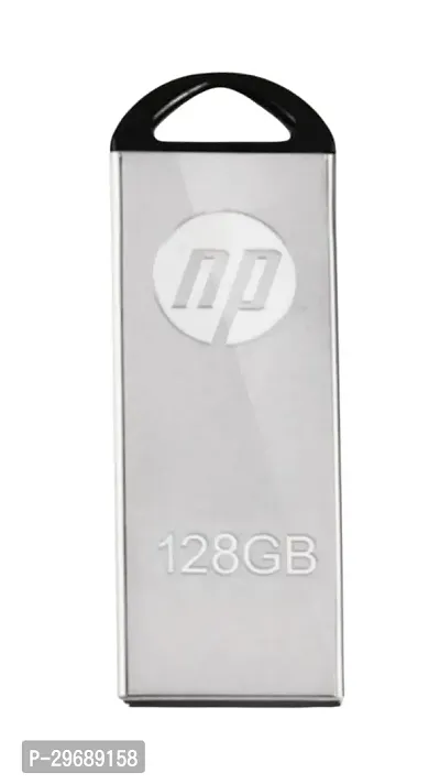 Hp V220 W 128 Gb Usb 2.0/3.0 Metal Pendrive-thumb0