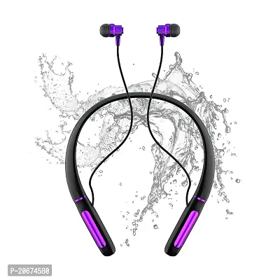 nbsp;In-Ear Bluetooth 5.0 Wireless Neckband with Mic 10mm Drivers Magnetic Earbuds Voice Assistant Dual Pairing and IPX4 Water-Resistance-thumb0