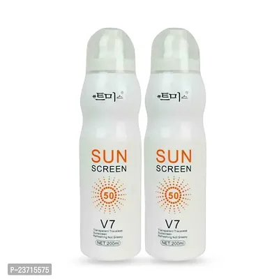 V7 spray instant whitening sunscreen - SPF 50+ PA++ V7 spray instant whitening sunscreen - SPF 50+ PA++