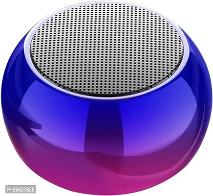 Bluetooth Mini Smart Speaker,4D Stereo HQ Sound , Shiney Metal Body, Small But Very Loud Multi Color Mini Boost-thumb2
