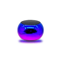 Bluetooth Mini Smart Speaker,4D Stereo HQ Sound , Shiney Metal Body, Small But Very Loud Multi Color Mini Boost-thumb2
