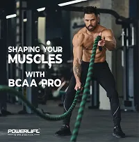 PowerLift BCAA Pro  (300gm Greenapple) for Men  Women, with Electrolytes, Glutamine, Muscle Recovery  Endurance BCAA Powder, 7 Grams of Amino Acids, Energy drink for Workout (30 servings)-thumb2