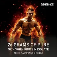 PowerLift Super Isolate (1kg, Rich Chocolate) 26g Isolate Whey Per Scoop, Raw Whey From USA, with Vitamins  Digezyme blend, Sugar Free, Gluten Free, Lactose Free, Whey Protein Isolate-thumb2