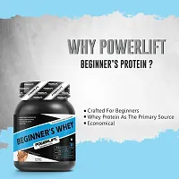 PowerLift  Beginner's Whey Protein, With 26 vitamin  Mineral, Added Digezyme, High Protein Whey Protein  (1 kg, Rich Chocolate)-thumb3