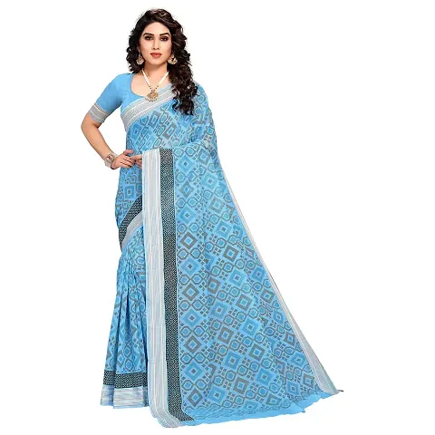 Elegant Saree with Blouse piece For Women