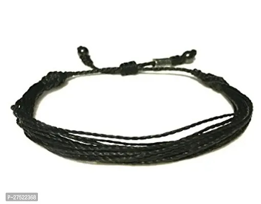 Stylish Black Thread Kabbalah Bracelets For Amulet, Evil Eye Protection, Good Luck
