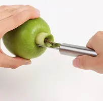 Top Chef Apple Corer Stainless Steel, Core Remover for Apple and Pear, Kitchen Prep Tool-thumb3