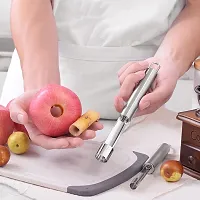 Top Chef Apple Corer Stainless Steel, Core Remover for Apple and Pear, Kitchen Prep Tool-thumb4