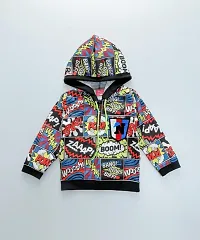 MultiColor Hoody with Jeans-thumb1