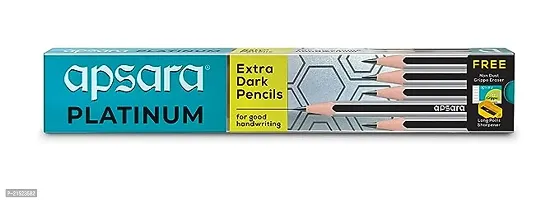 Best Quality Apsara Platinum Extra Dark Pencils - Pack Of 1