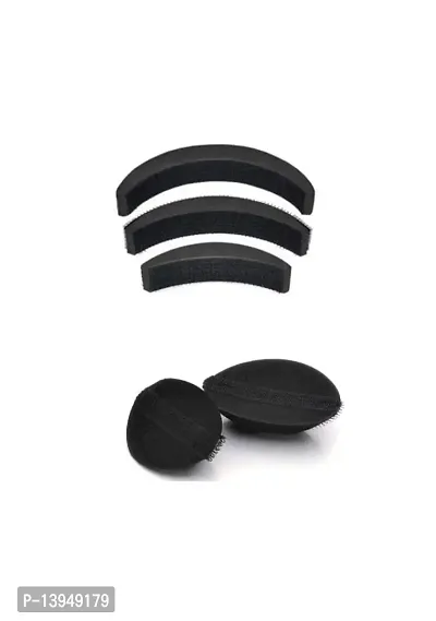 Hair Puff Volumizer and Banana Bumpits (Black)