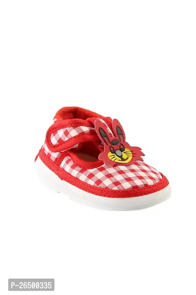 Fabulous Red Cotton Bootie Shoe For Kids-thumb0