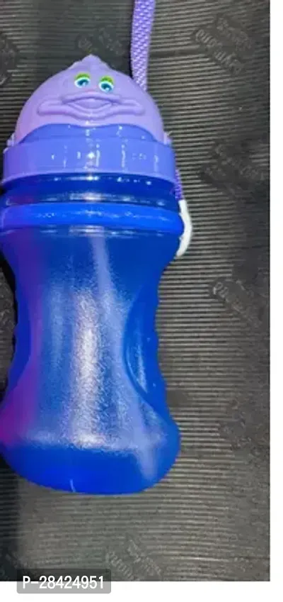 600 Ml Water Bottle with Straw for Kids-thumb0