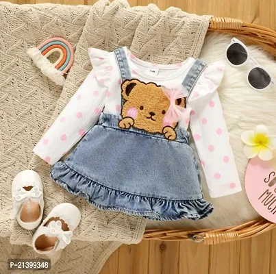 Beautiful Cotton Clothing Set For Baby Girl-thumb0