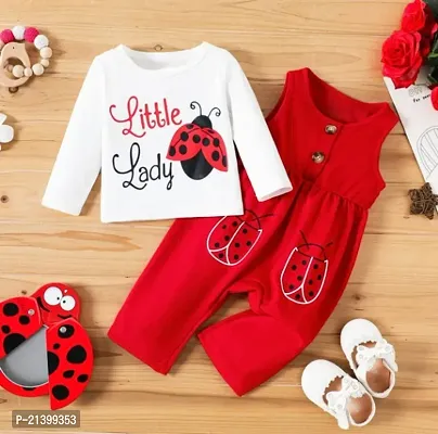 Beautiful Cotton Clothing Set For Baby Girl-thumb0