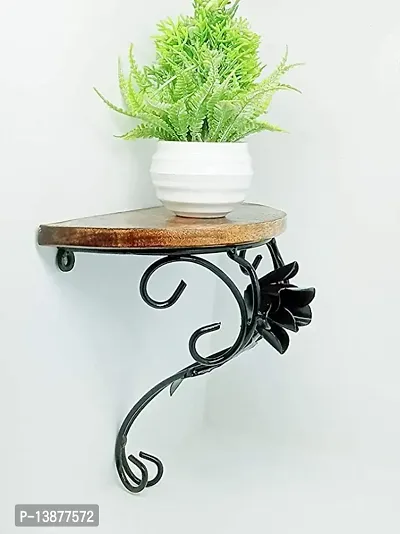 Beautiful Wooden Wall Shelf For Home Wall Decoration-thumb0