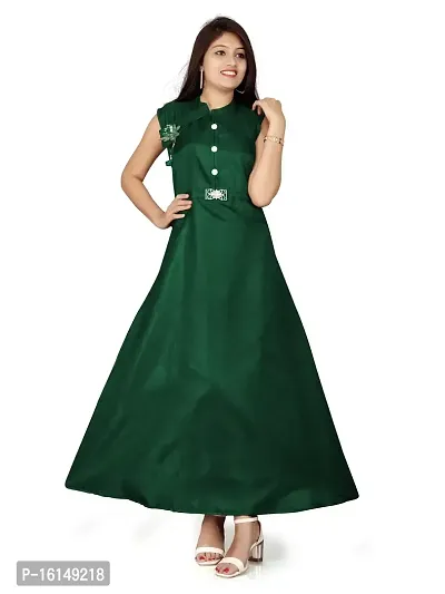 Satin Gown For women-thumb4