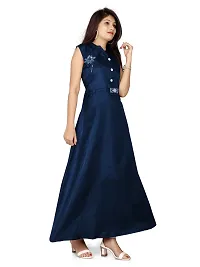 Satin gown For Women-thumb3