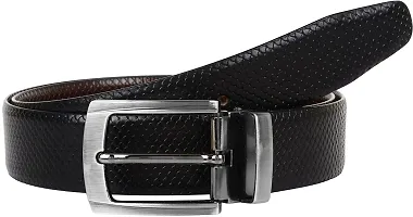 Elegant Genuine Leather Solid Belt For Men-thumb1