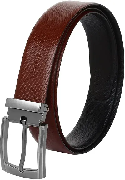 Elegant Genuine Leather Solid Belt For Men