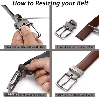 Elegant Artificial Leather Solid Belt For Men-thumb4