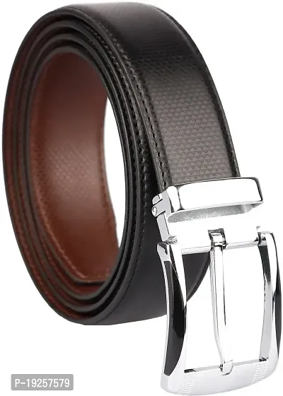 Elegant Artificial Leather Solid Belt For Men-thumb0