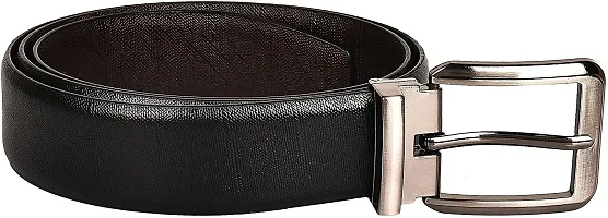 Elegant Genuine Leather Solid Belt For Men-thumb1